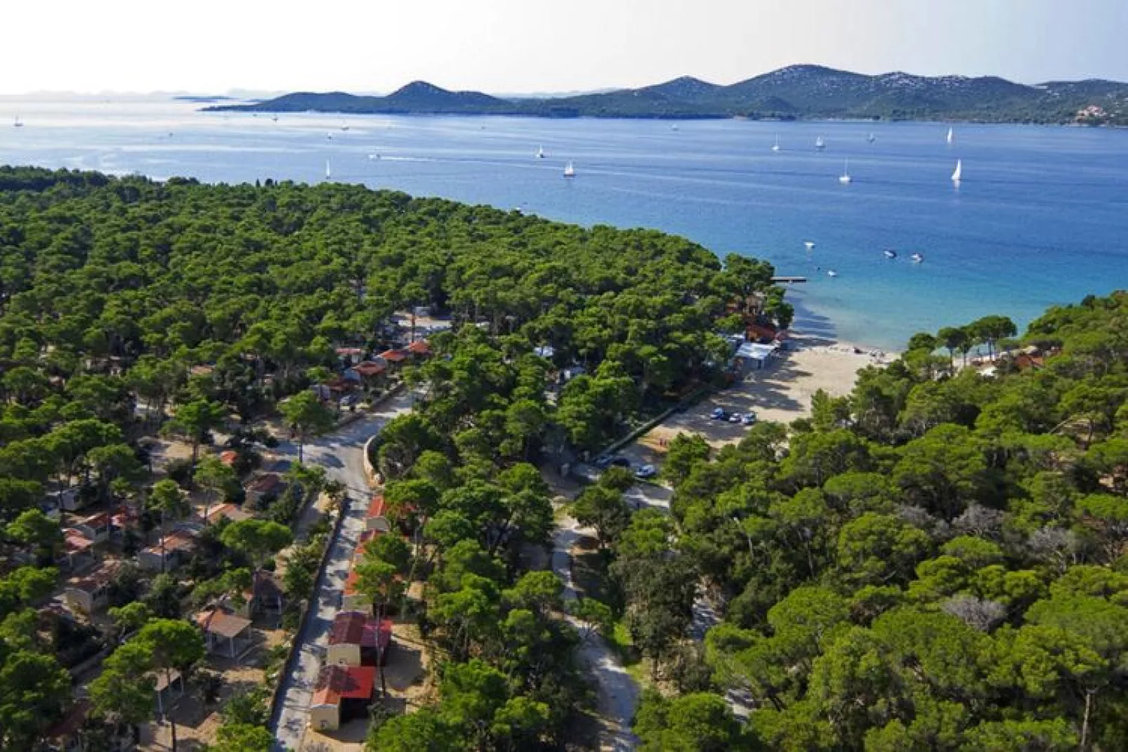 Mobile Homes in Camping Park Soline - Biograd  - Type Dalmatia-Water view