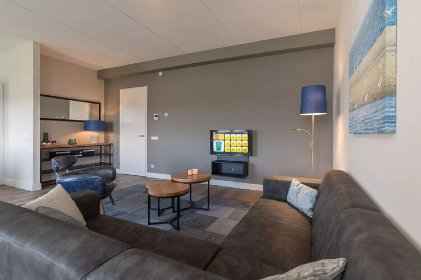 Zeeuwse Parel luxe Appartement 4 pers 2 bdk-Living room