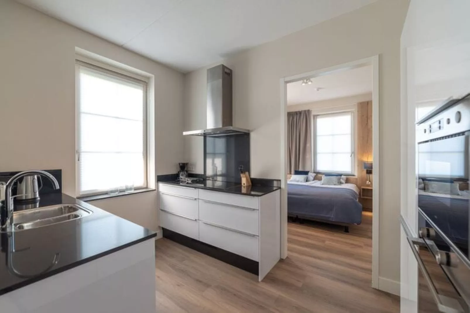Zeeuwse Parel luxe Appartement 4 pers 2 bdk-Kitchen