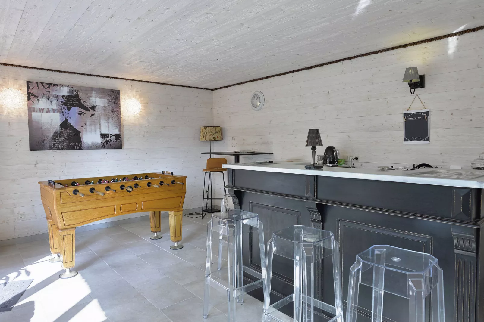 Allée verte-Recreation room