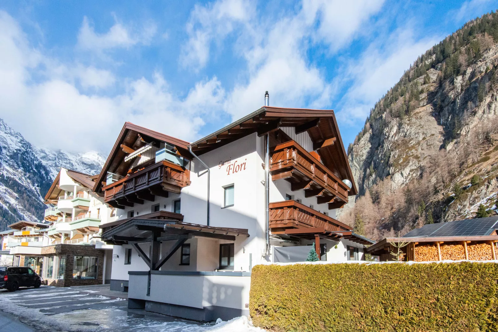 Wilhelm - Apartment de Luxe-Exterior winter