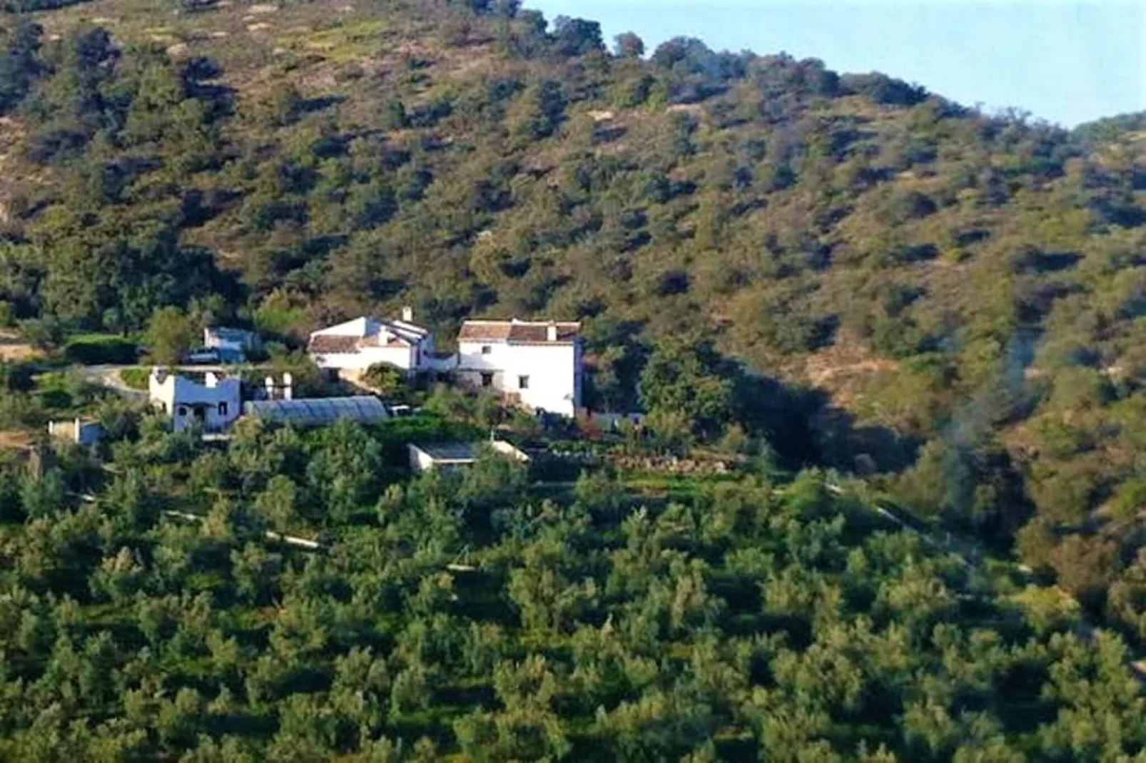 Cortijo completo La Pedriza del Serval-View summer