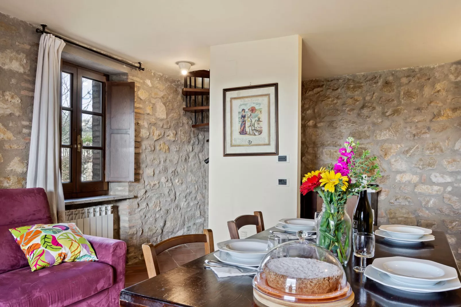 Bilocale su due Piani-Dining room