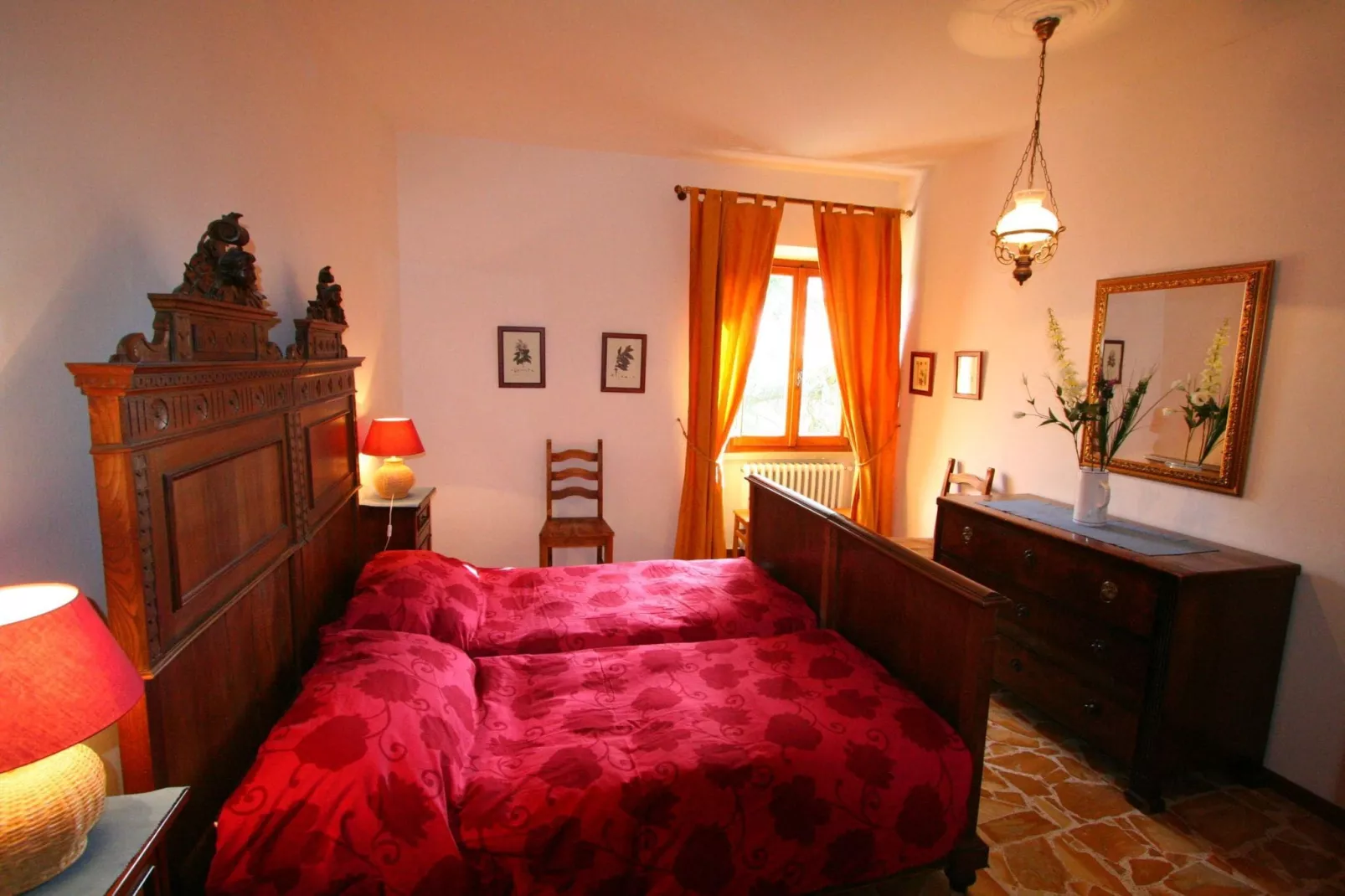 Il Castello del Cardinale-Bedroom