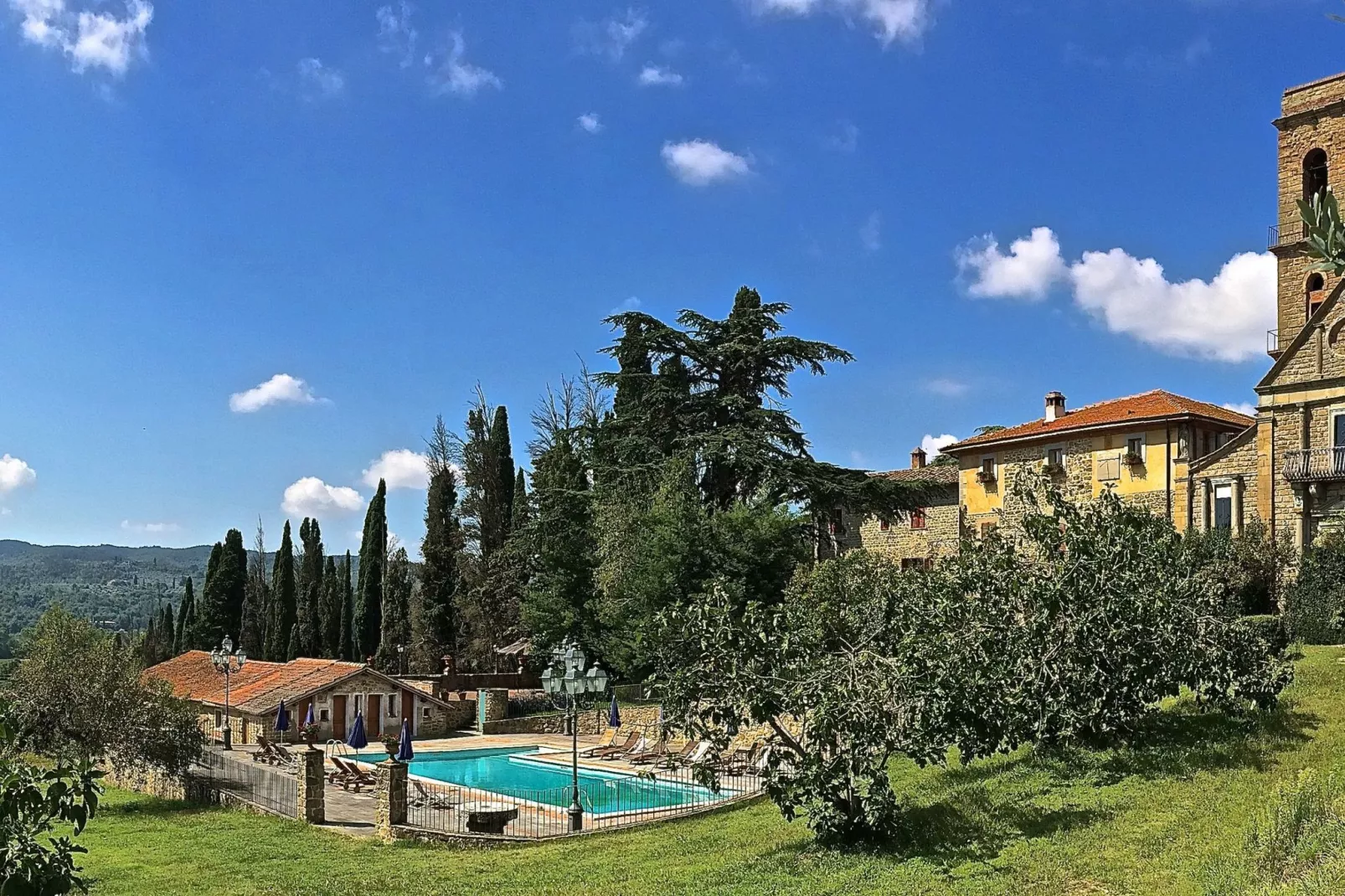 Il Castello del Cardinale-Gardens summer