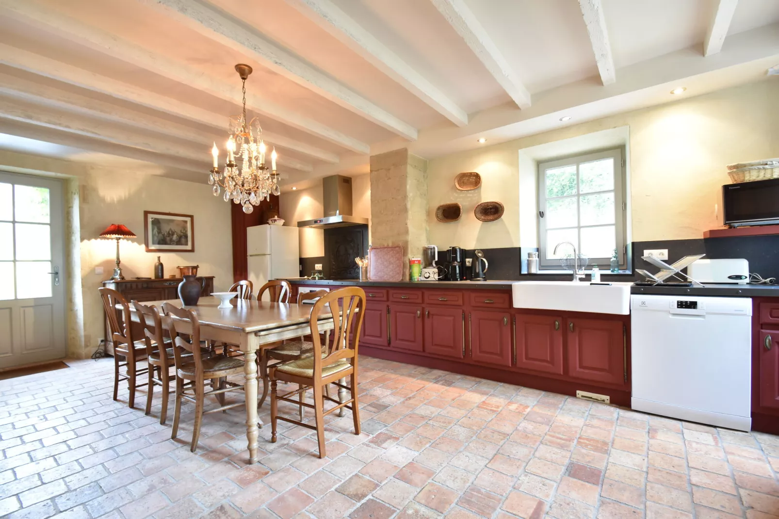 Gite de Luxe 6 pers Domaine Château-Kitchen