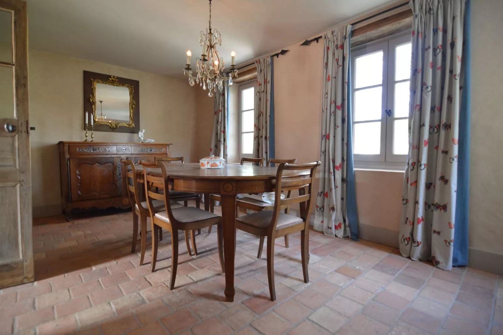 Domaine de luxe 12 pers-Esszimmer