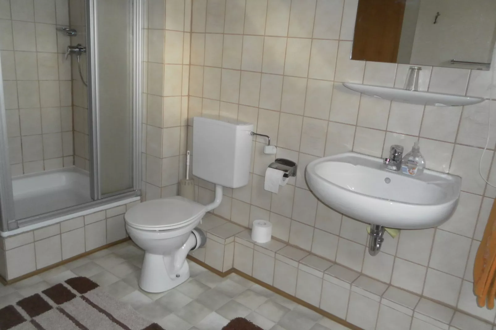 Am Ferienhof-Badezimmer