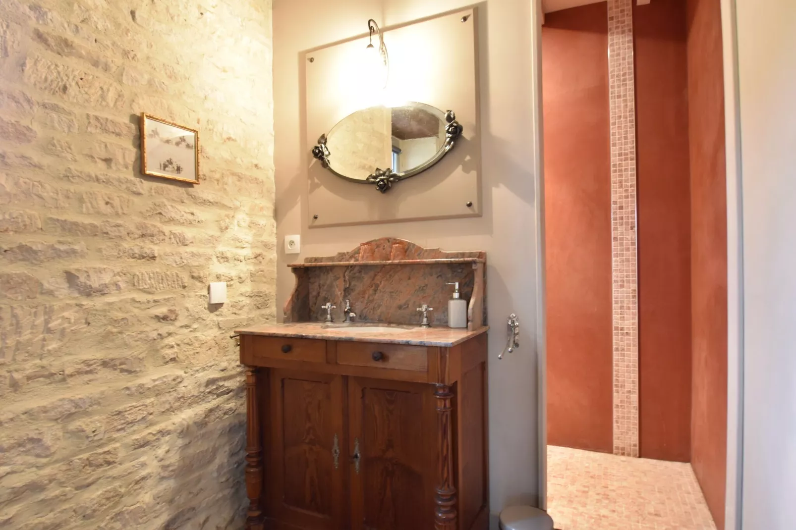 Domaine de luxe 12 pers-Badezimmer
