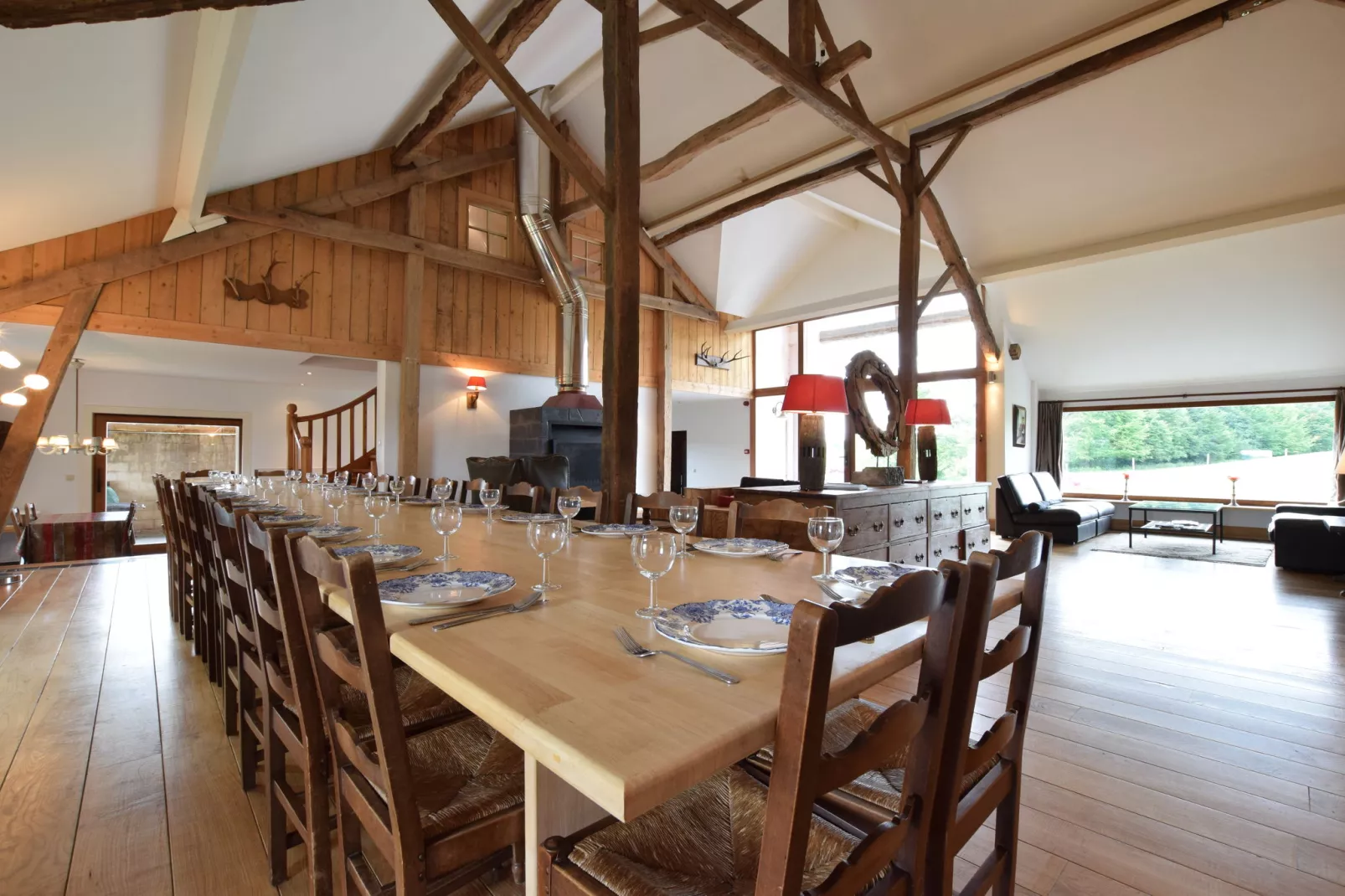 La Ferme de Lavaux-Esszimmer