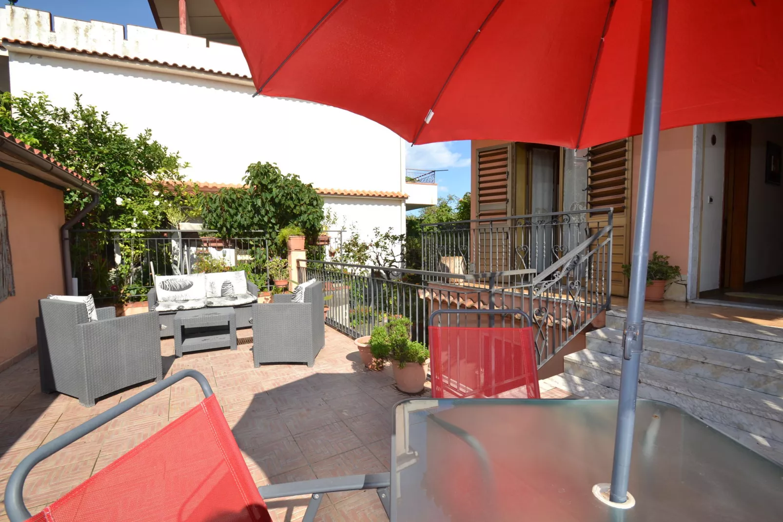 Casa con Terrazza-Terrassenbalkon