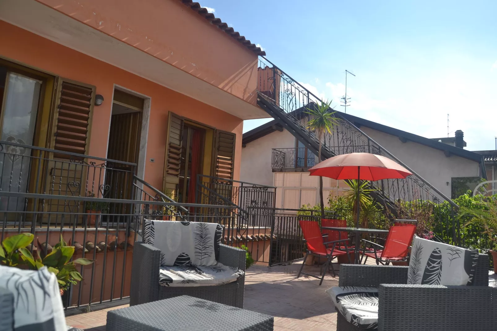 Casa con Terrazza-Terrassenbalkon