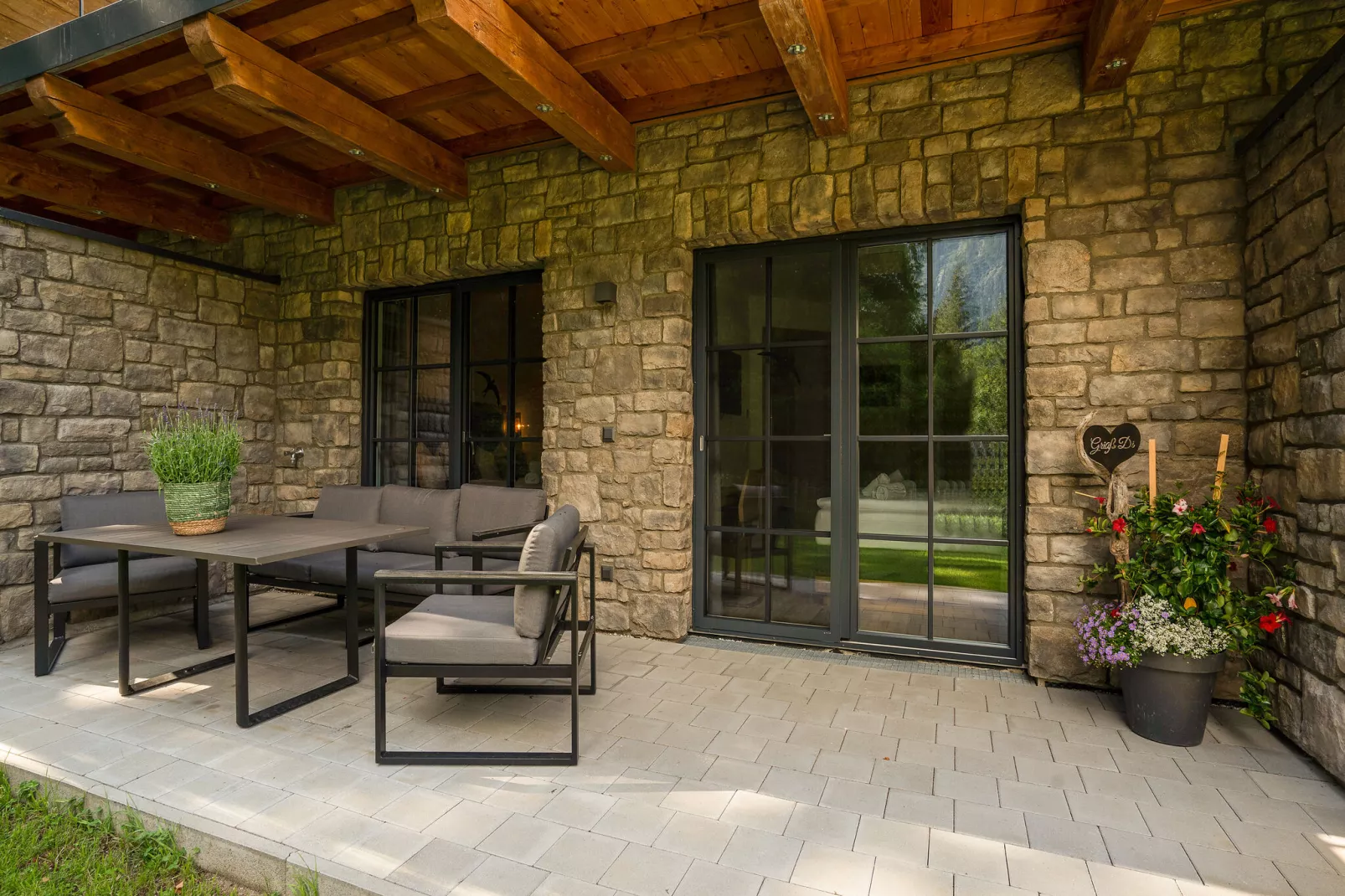 Tauernlodge Krimml 1B-Terrace balcony