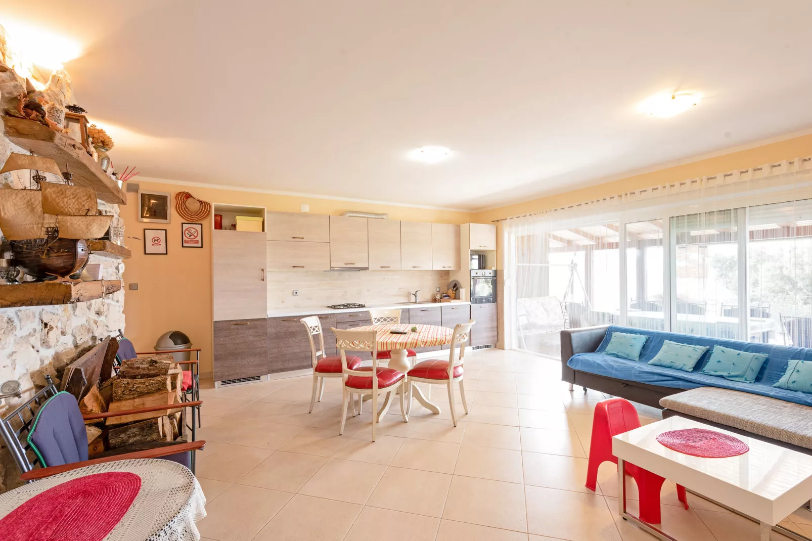 Holiday home Star-Living room