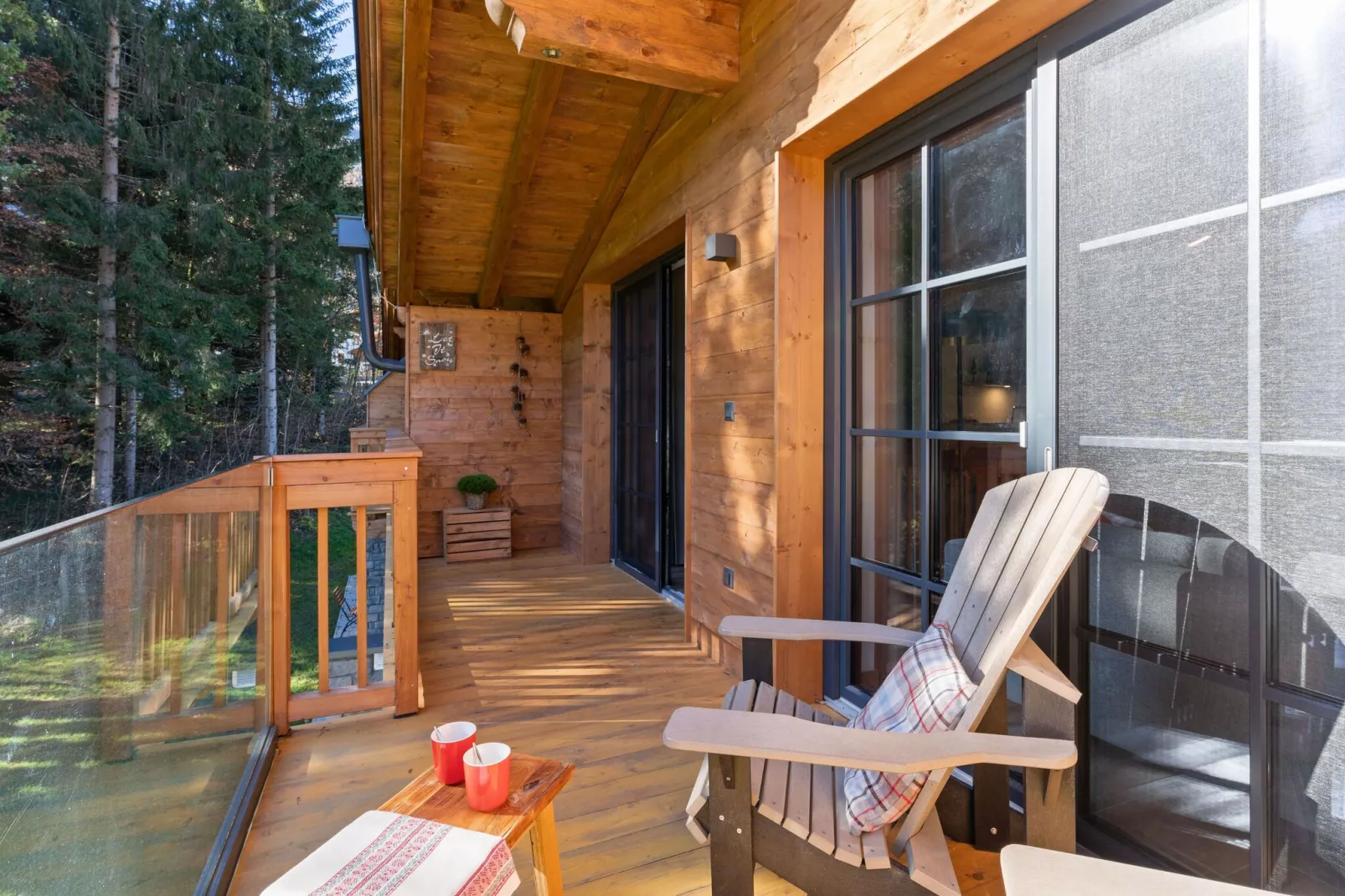 Chalet Eva-Terrace balcony