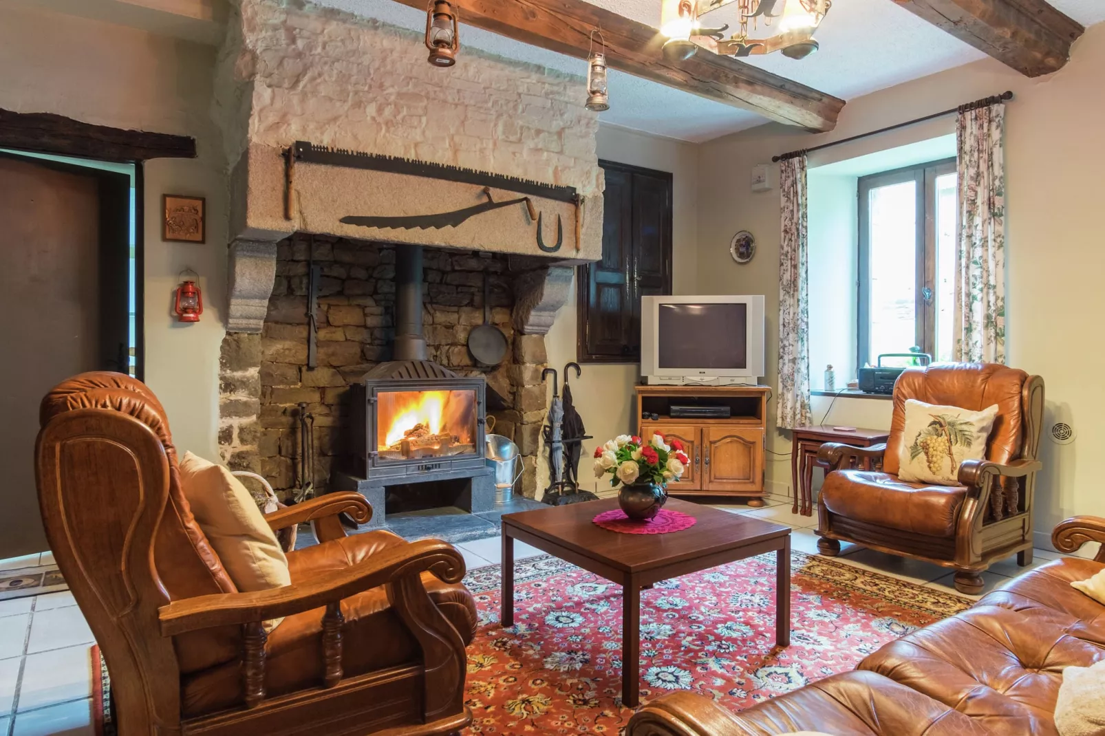 Maison de vacances Sourdeval les Bois-Living room