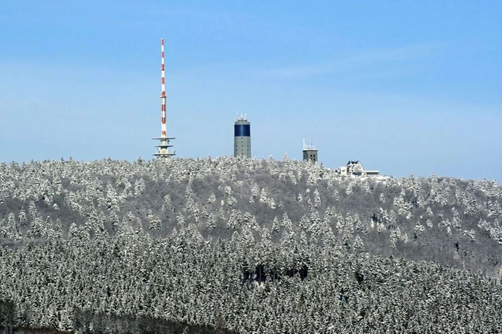 Kleiner Inselsberg-Area within 20km in winter