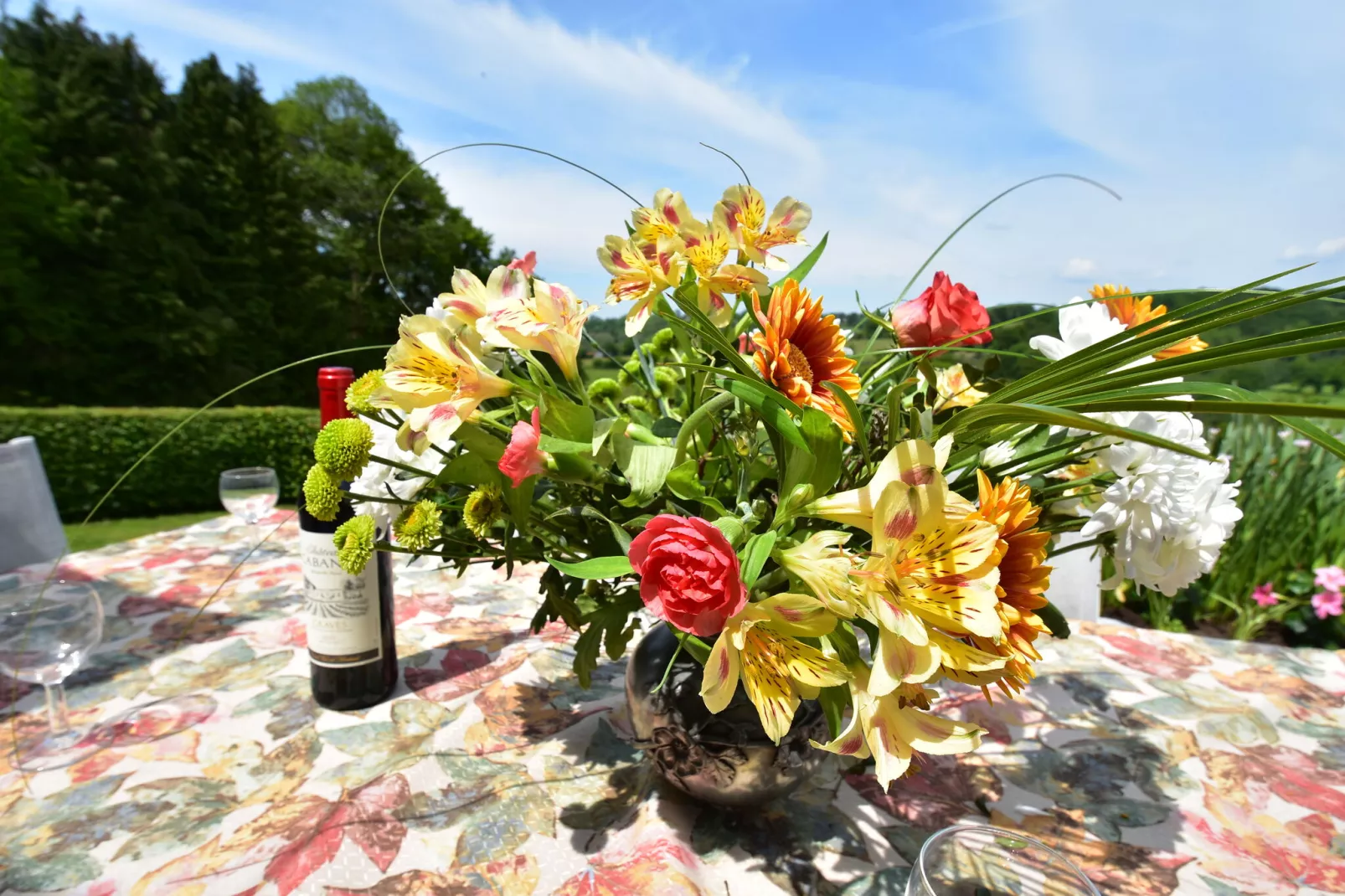 Maison de vacances Sourdeval les Bois-Terrace balcony