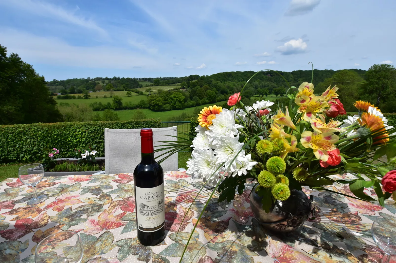 Maison de vacances Sourdeval les Bois-Terrace balcony