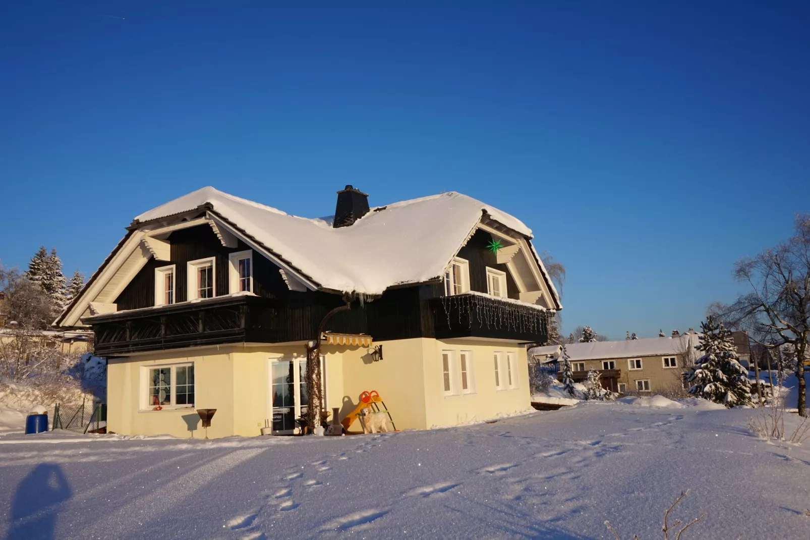 Am Thüringer Rennsteig-Außenbereich Winter