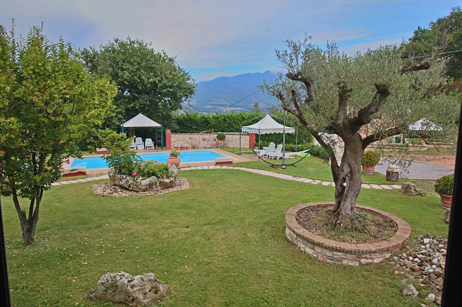 Belvedere-View in summer