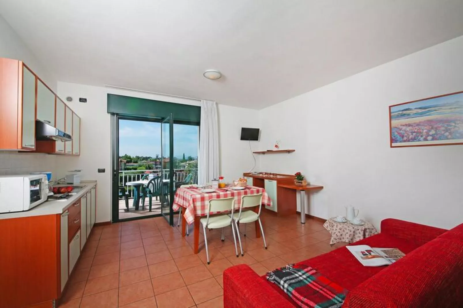 Residence Nettuno, Peschiera-studio-Living room