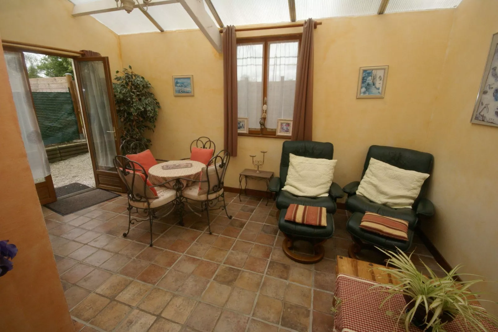 Maison des Vacances Ravenoville-Terrassenbalkon