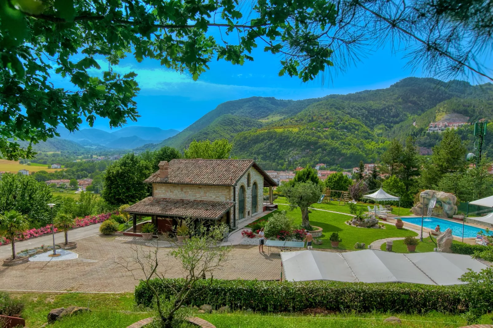 Relax-Exterior in summer