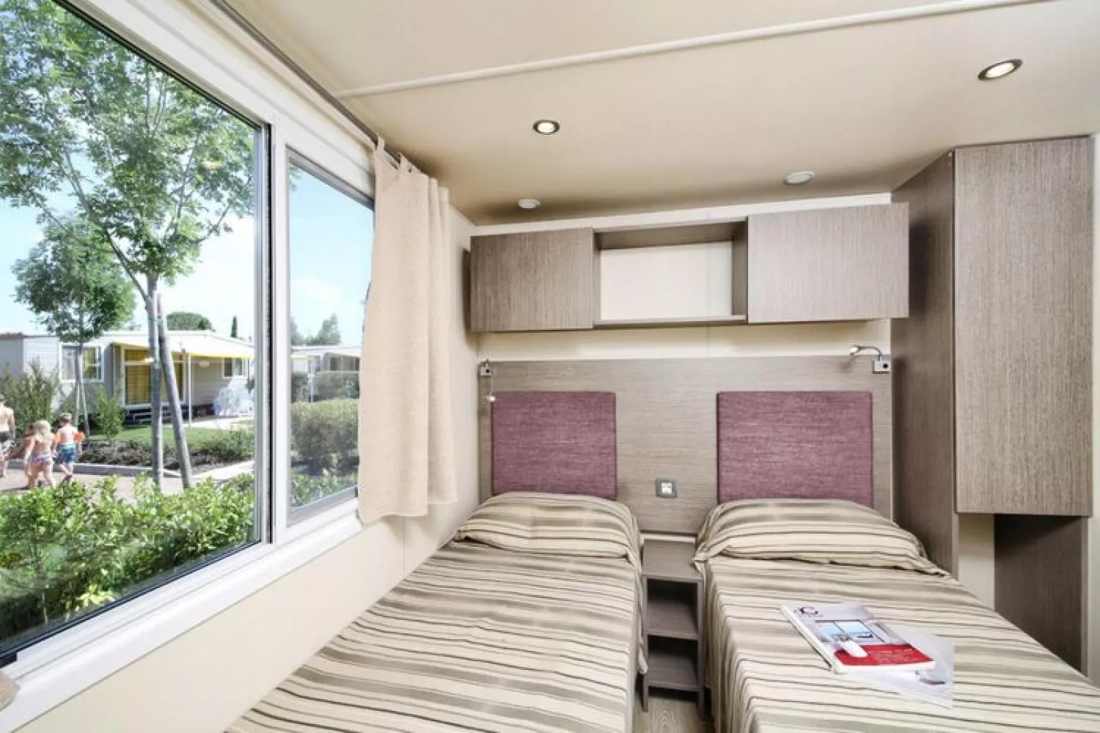 Mobile Homes San Francesco, Desenzano-MH Family Plus-Bedroom