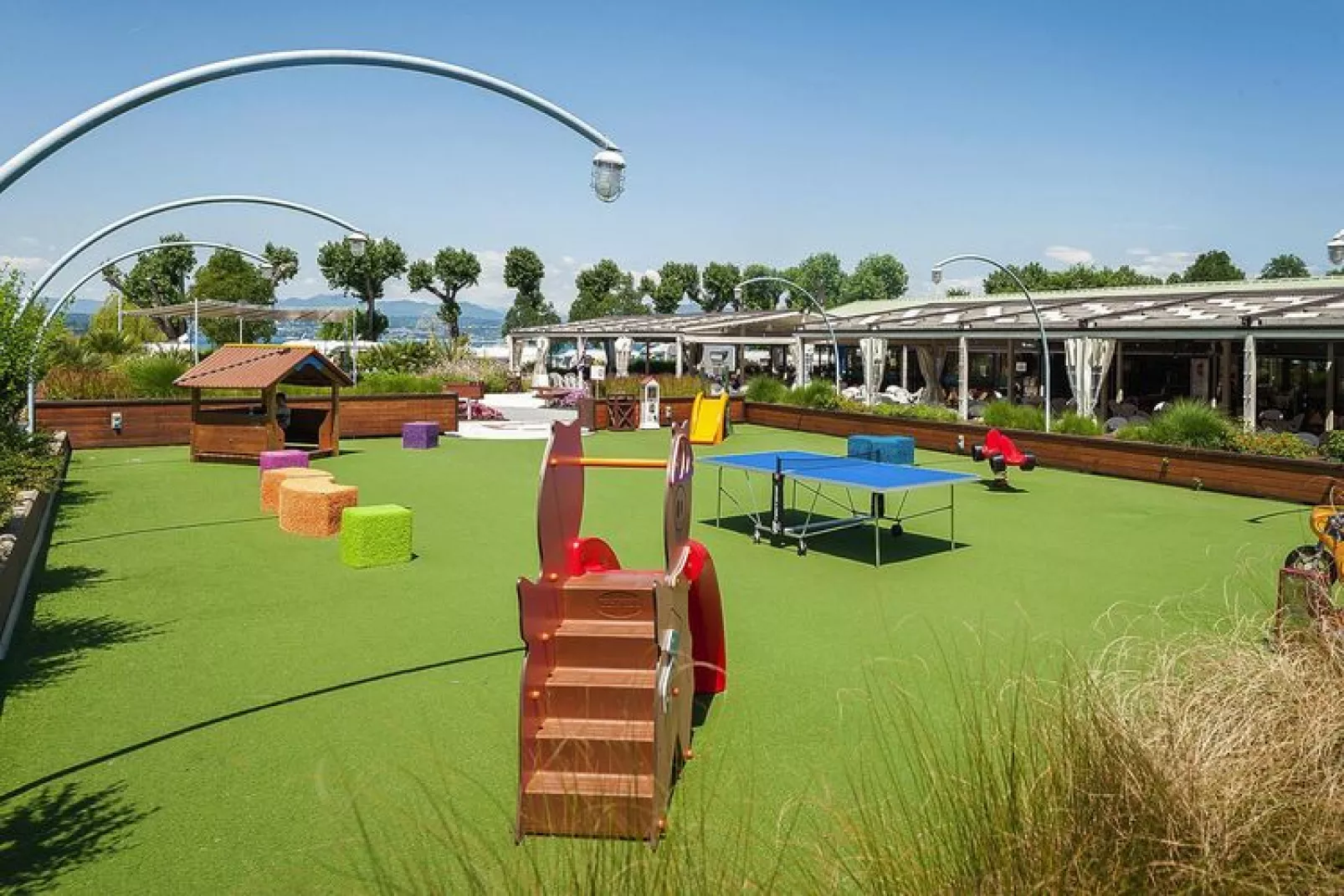 Mobile Homes San Francesco, Desenzano-MH Family Plus-Gardens summer