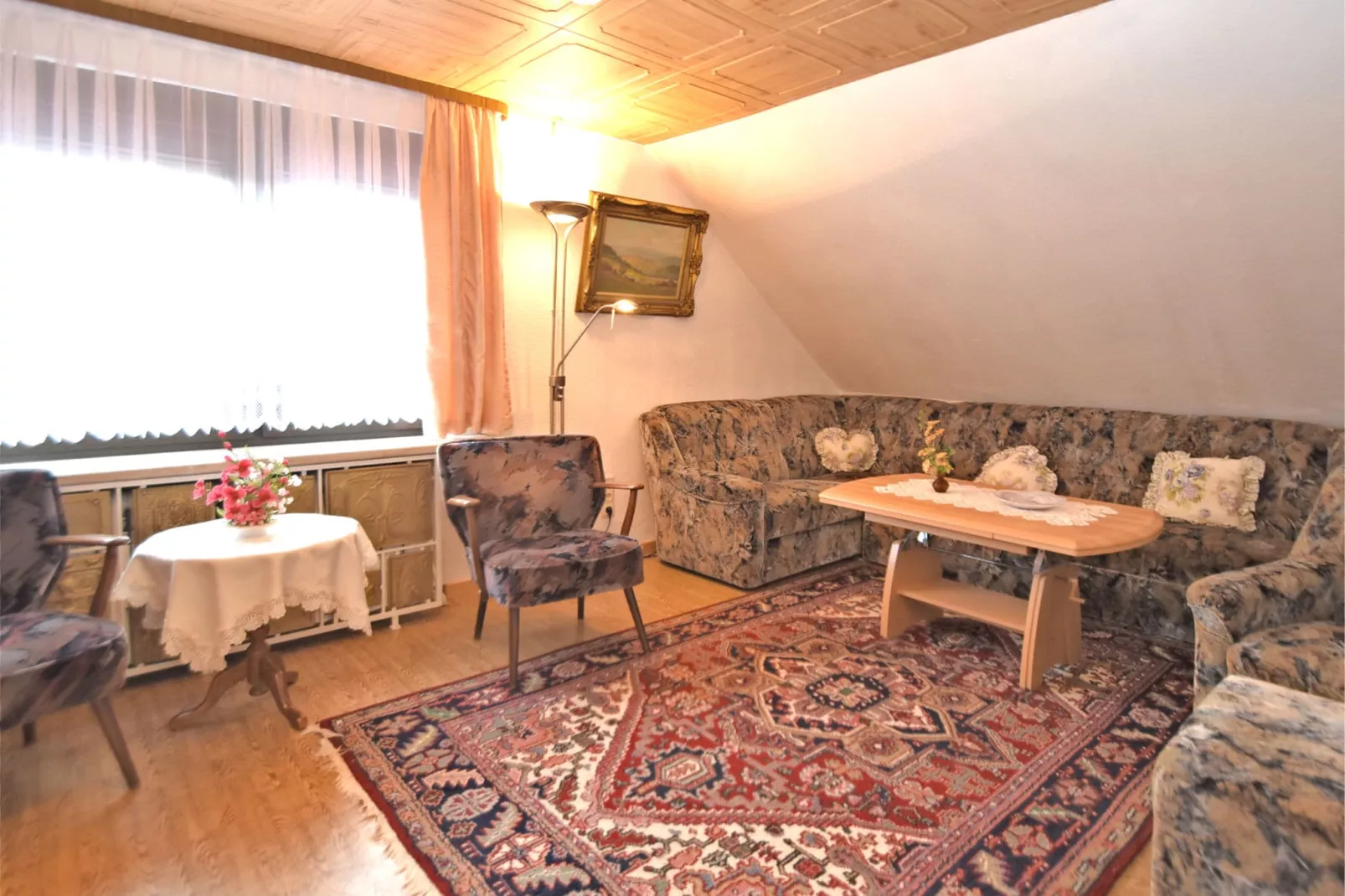 Flat near the forest in Frauenwald Thuringia-Living room