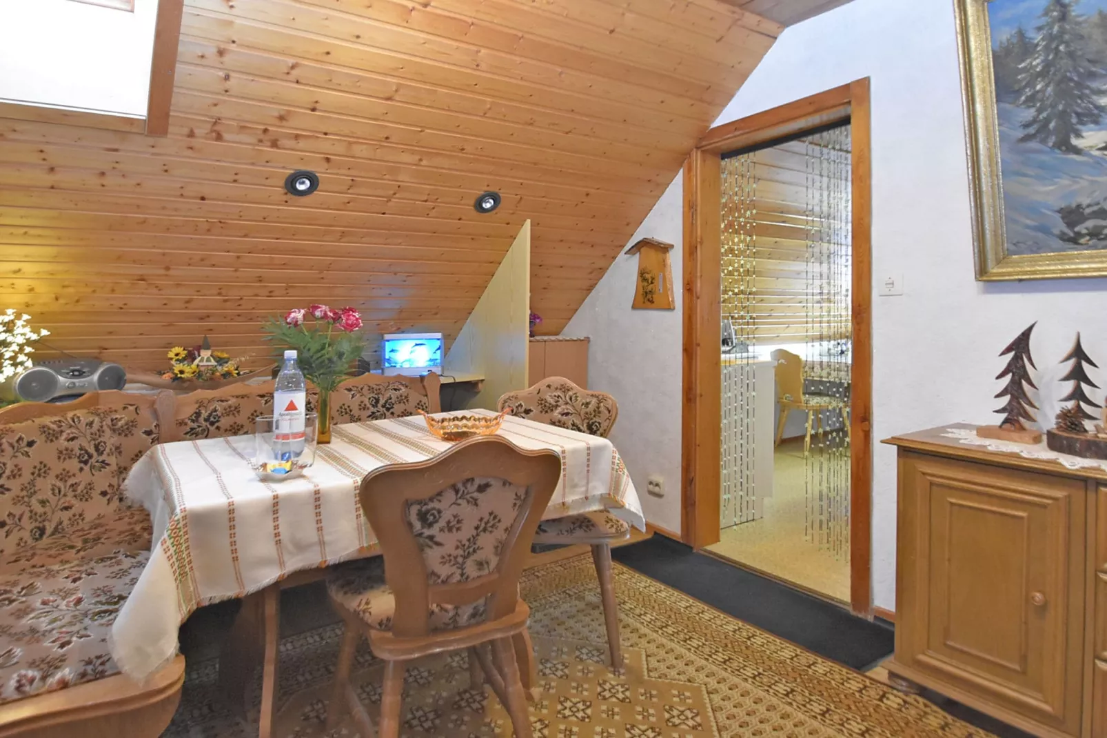 Flat near the forest in Frauenwald Thuringia-Dining room