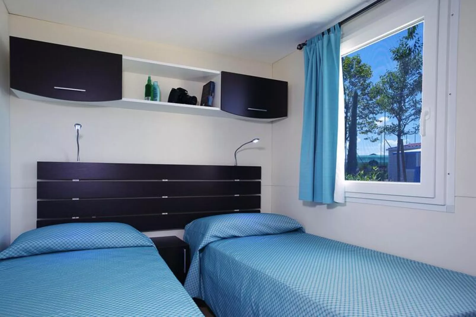 Mobile Homes San Francesco, Desenzano-MH Family Plus-Bedroom