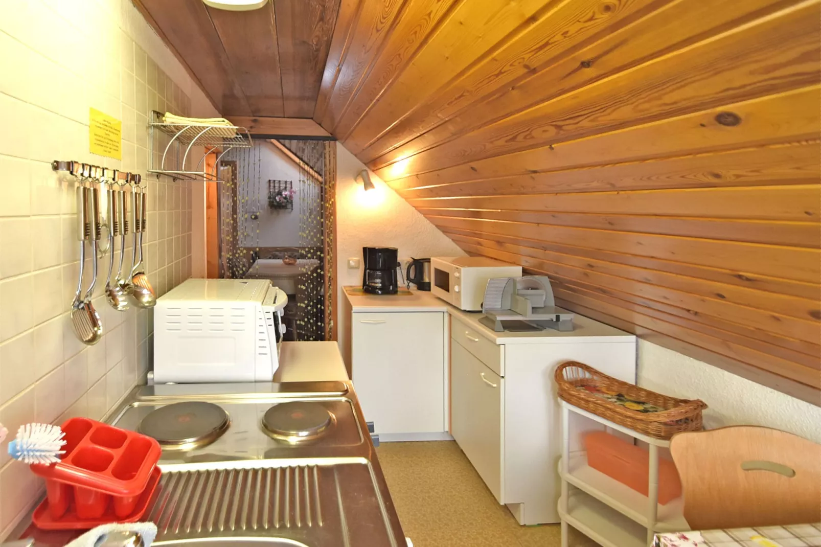 Flat near the forest in Frauenwald Thuringia-Kitchen