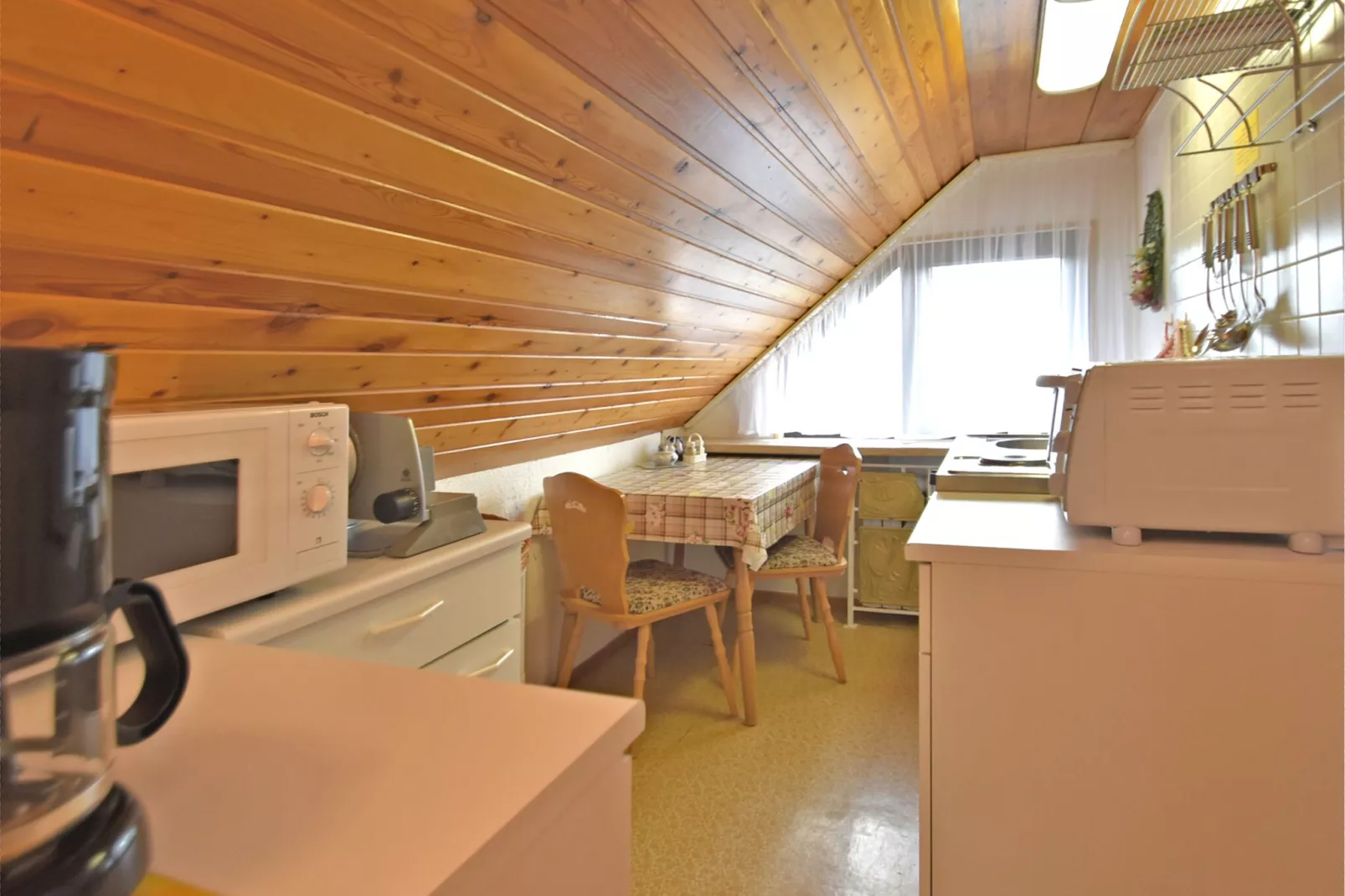 Flat near the forest in Frauenwald Thuringia-Kitchen