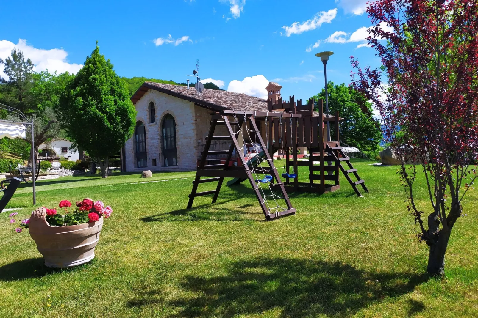 Relax-Gardens in summer