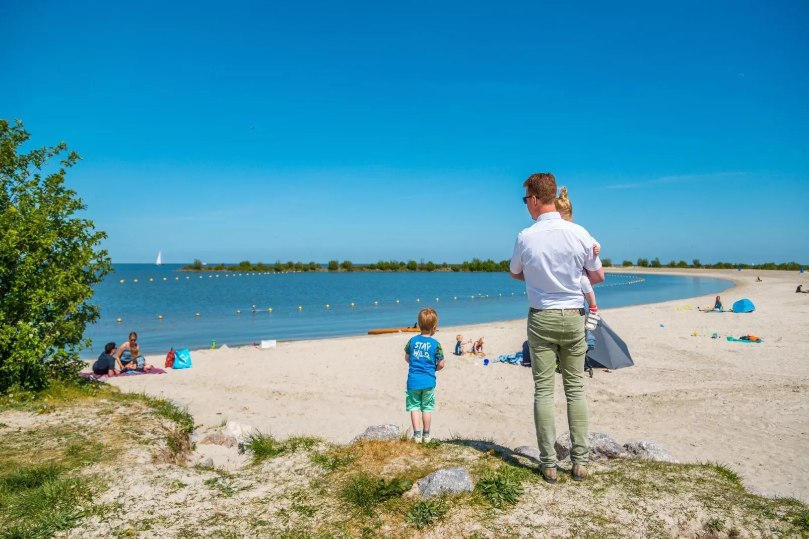 Resort Ijsselmeer 5-Areas summer 1km