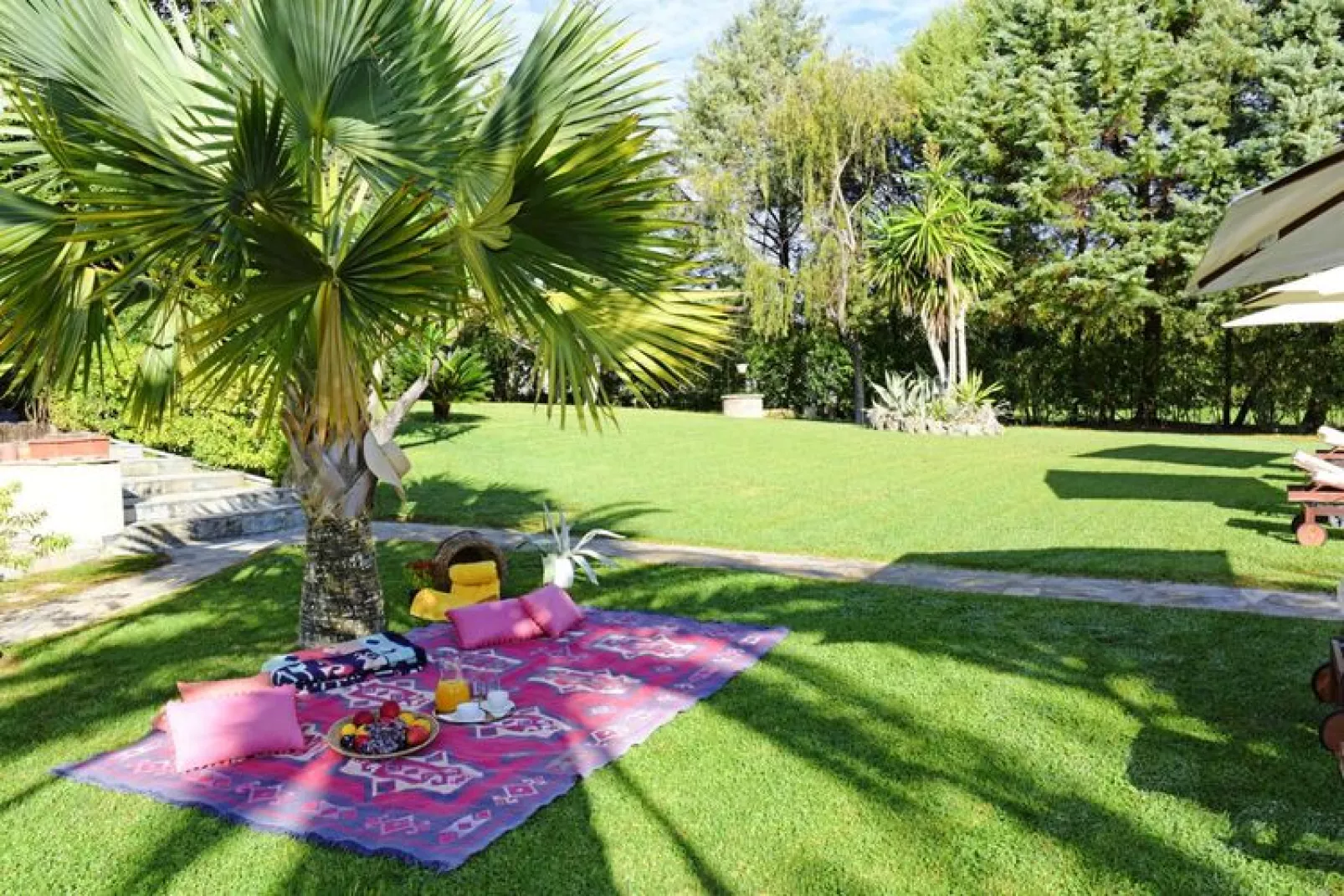 Apartments Isabella Country House, Gouvia-1 bedroom apartment with livingroom-Gärten Sommer