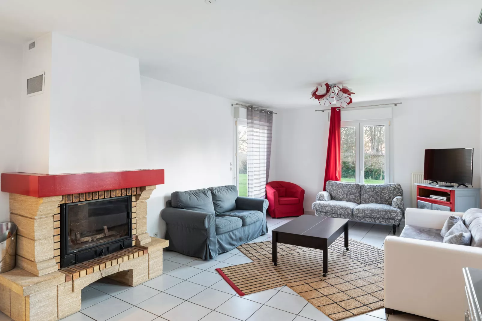 D-day Holiday Home 6 p-Living room