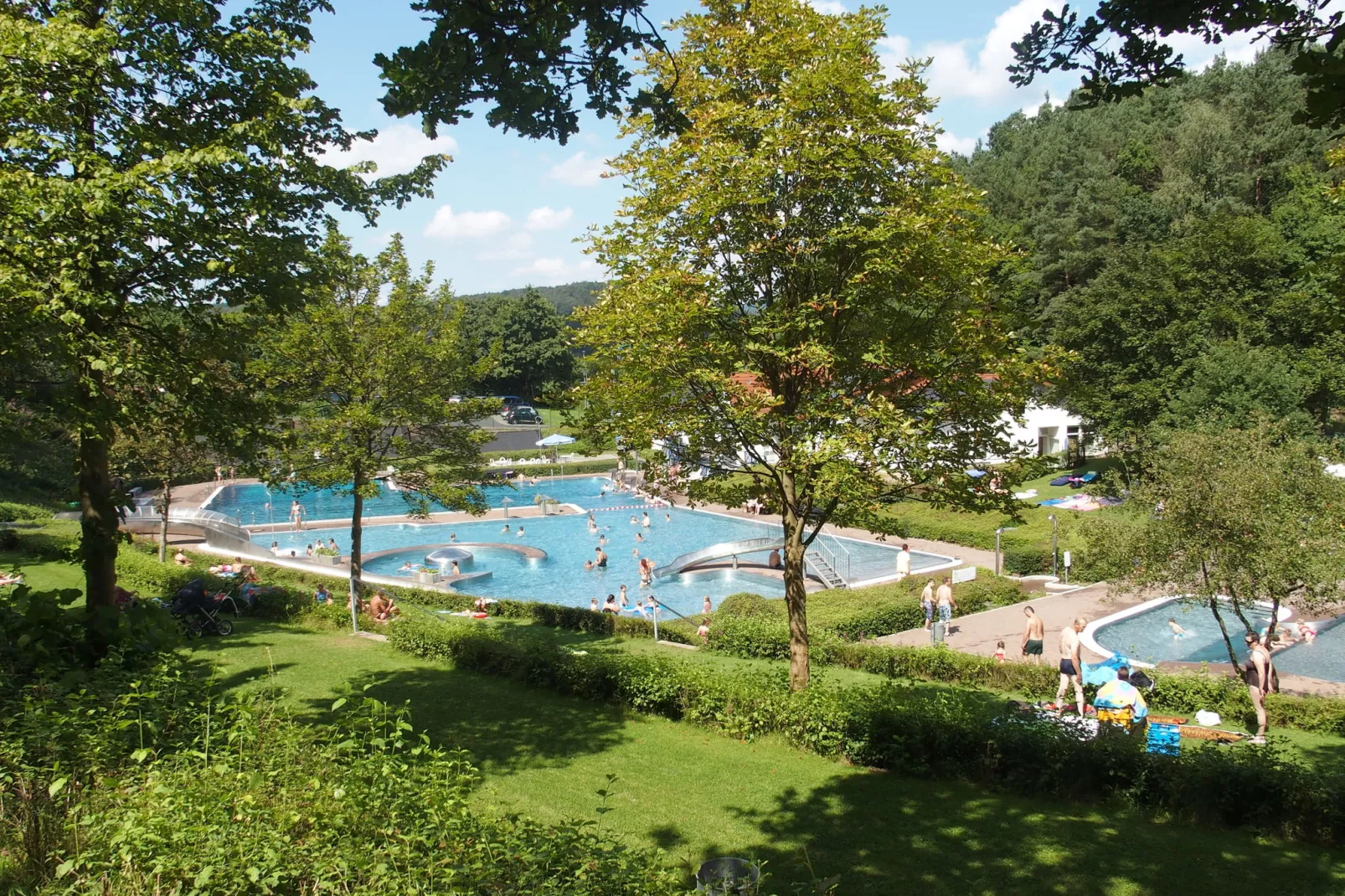 Seepark Kirchheim-Areas summer 5km