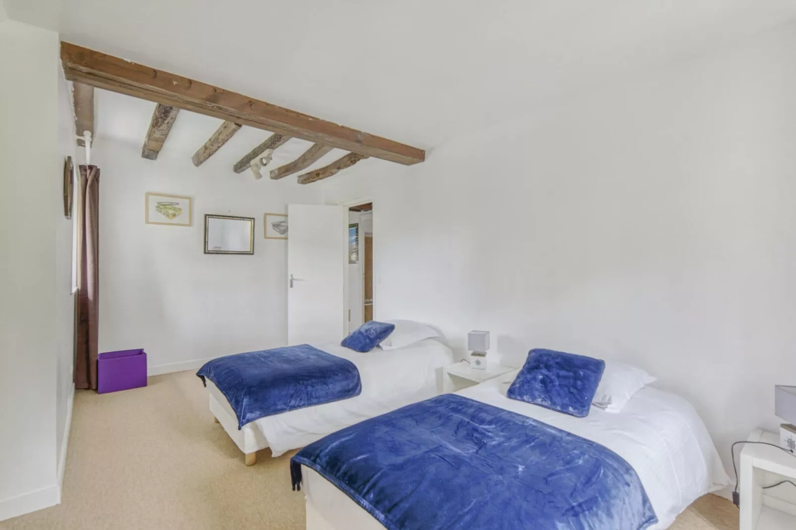Maison près d'Omaha beach-Chambre