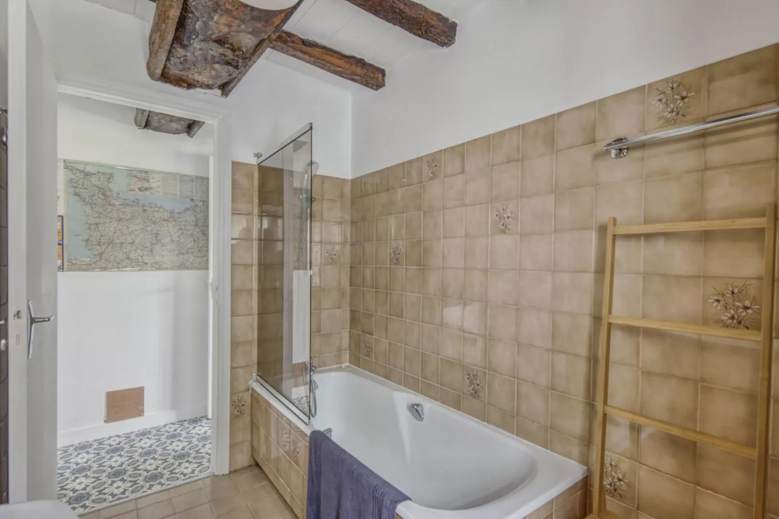 Maison près d'Omaha beach-Salle de bain