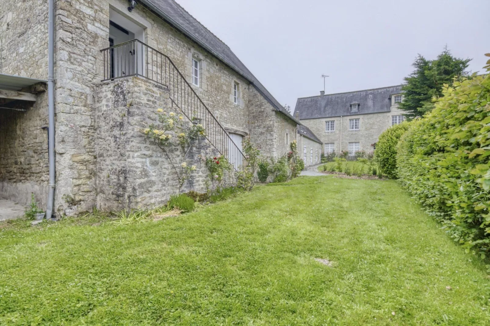 Maison près d'Omaha beach-Jardin d'été
