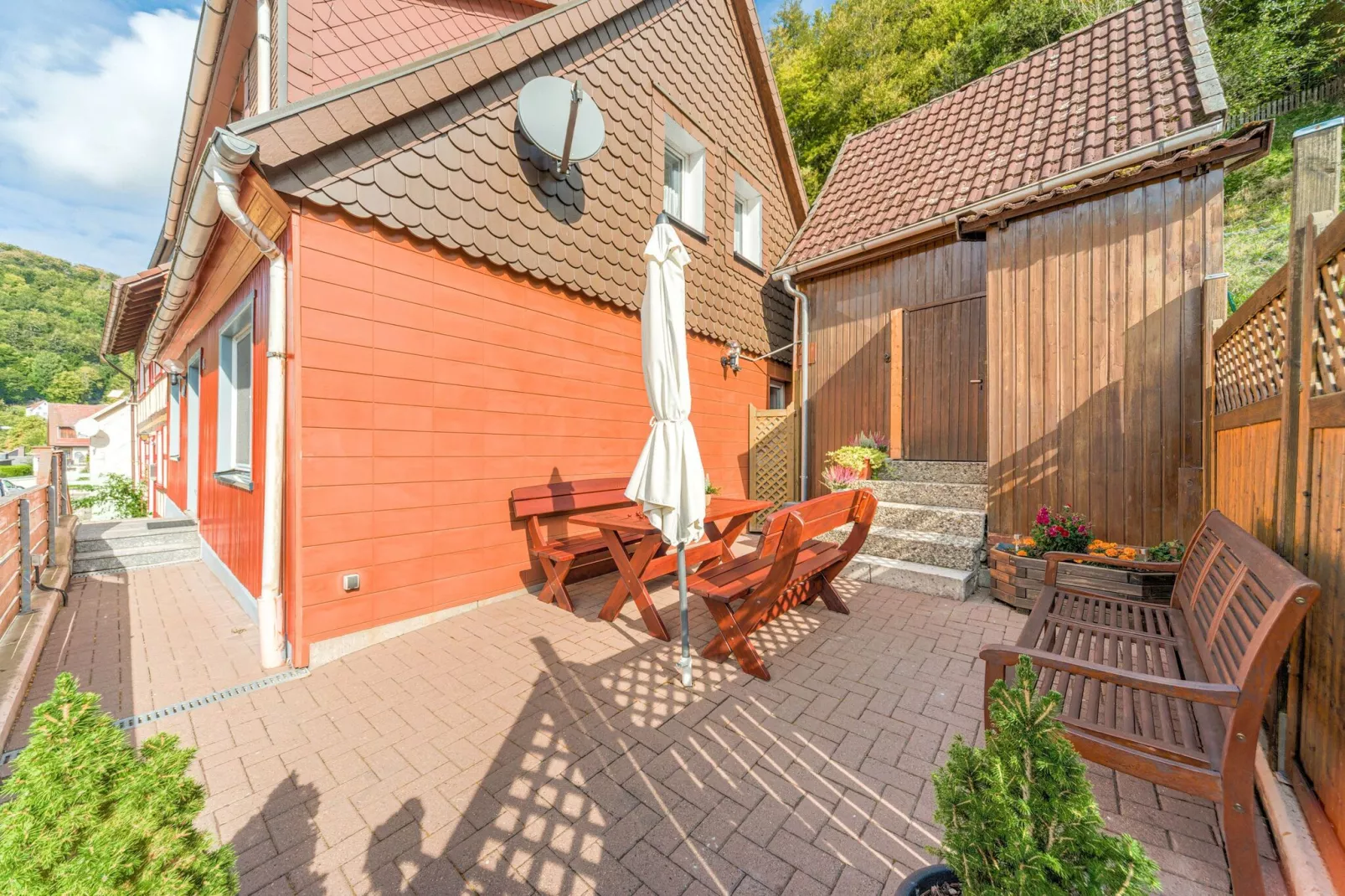 Zorge im Harz-Terrace balcony