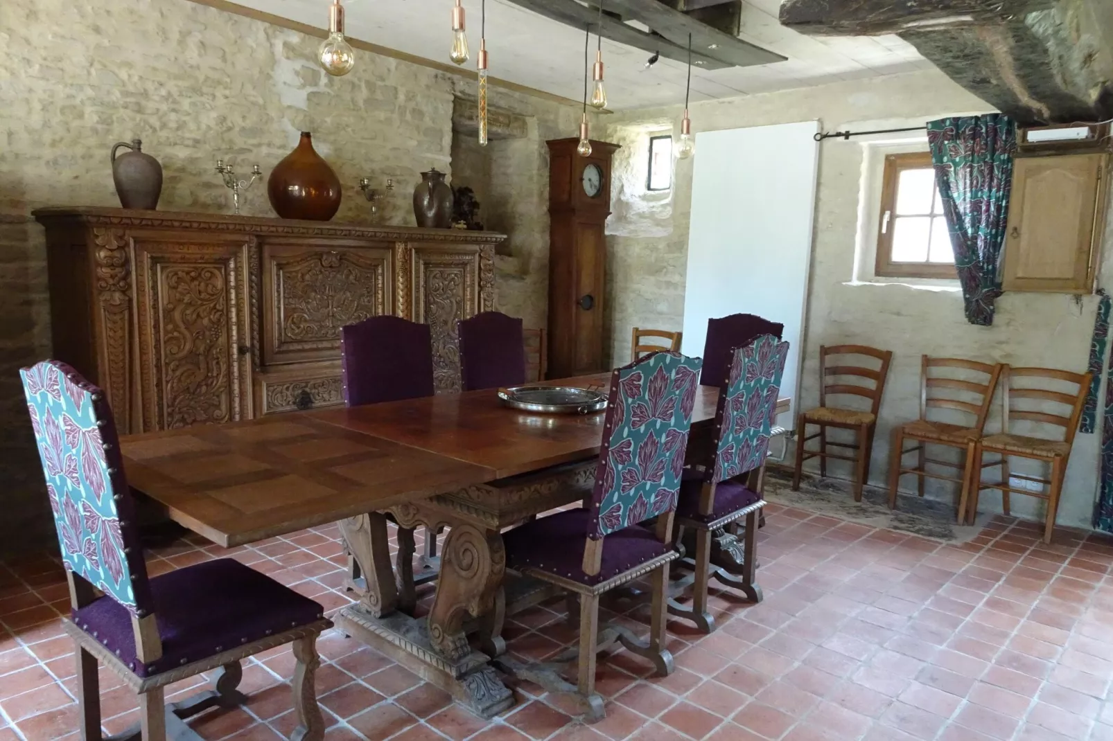 Holiday home in Saint Lô d'Ourville-Dining room