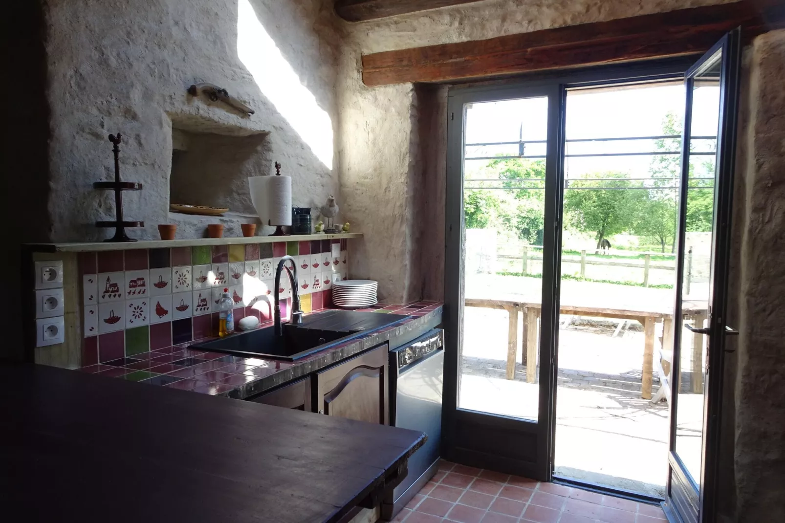 Holiday home in Saint Lô d'Ourville-Kitchen