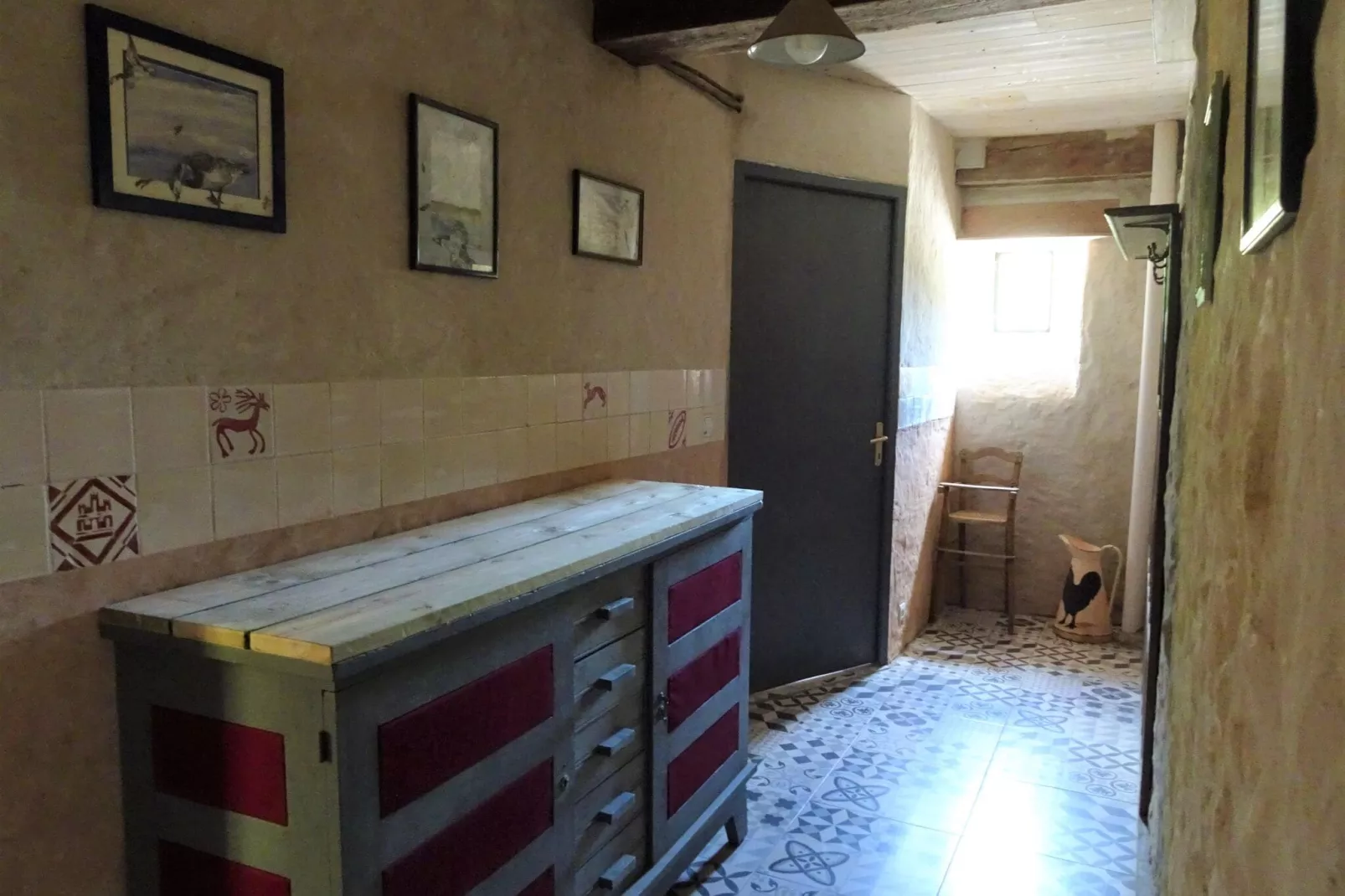 Holiday home in Saint Lô d'Ourville-Terrace balcony