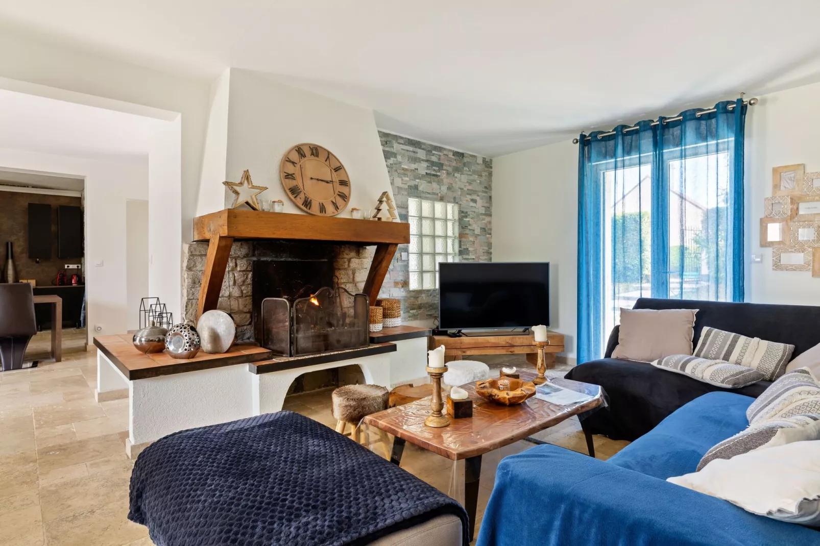 Villa 10 pers près Deauville-Wohnzimmer