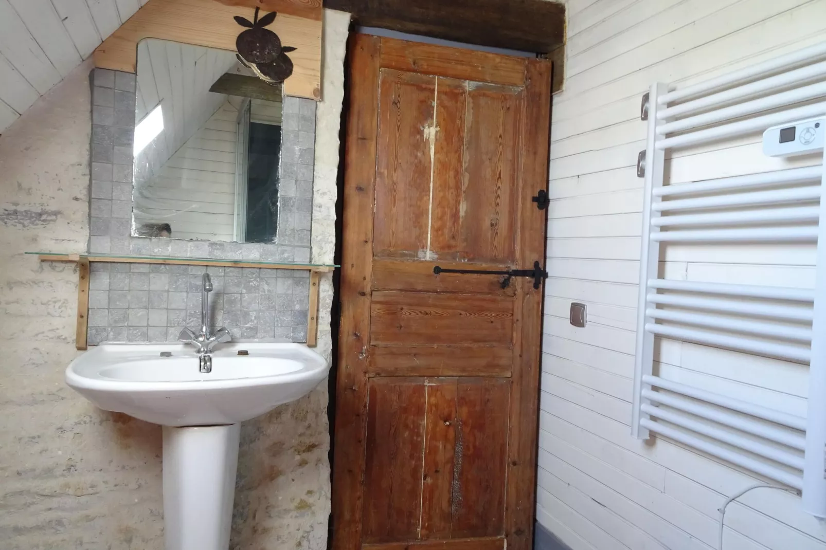 Holiday home in Saint Lô d'Ourville-Bathroom
