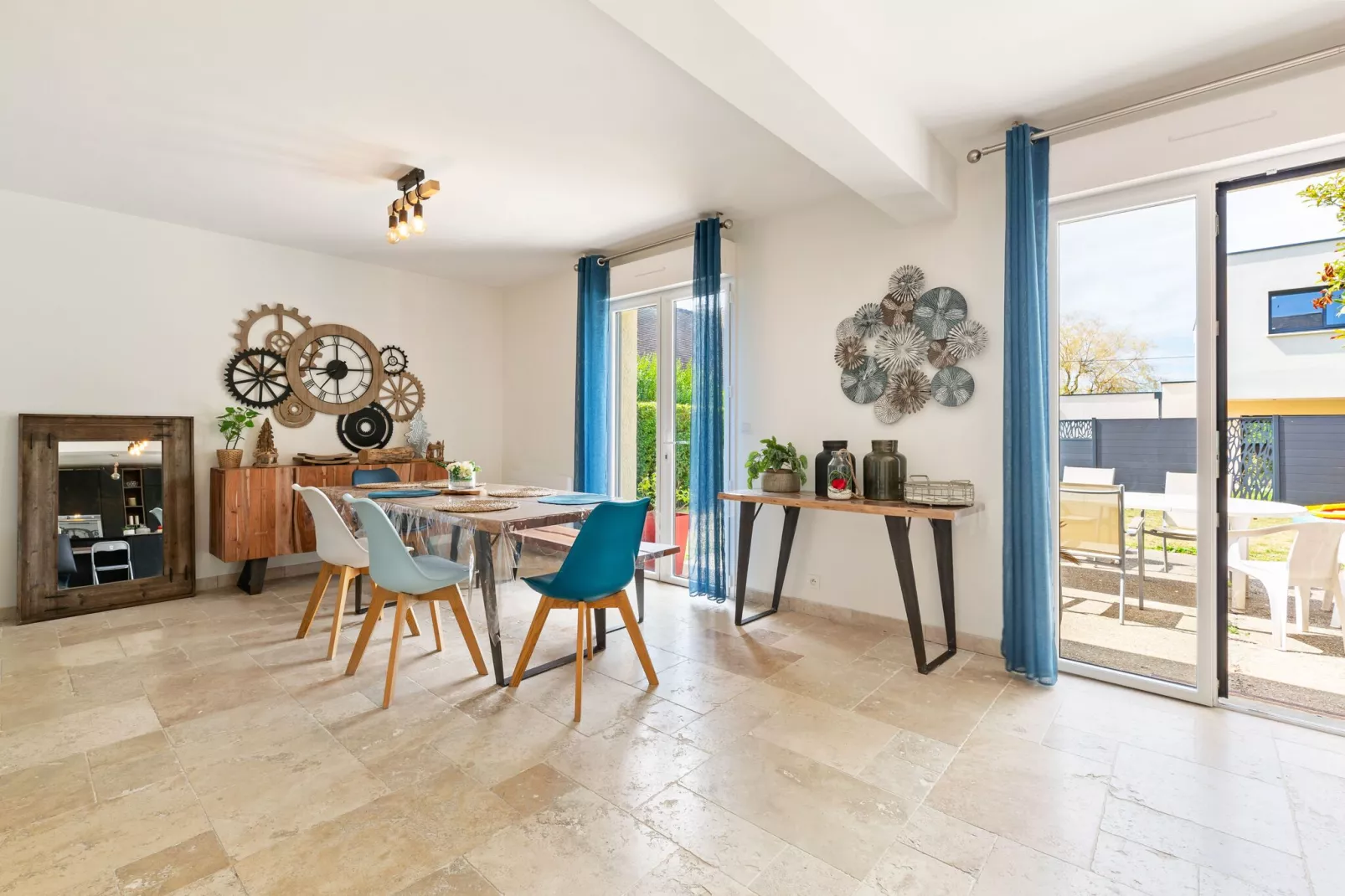 Villa 10 pers près Deauville-Esszimmer